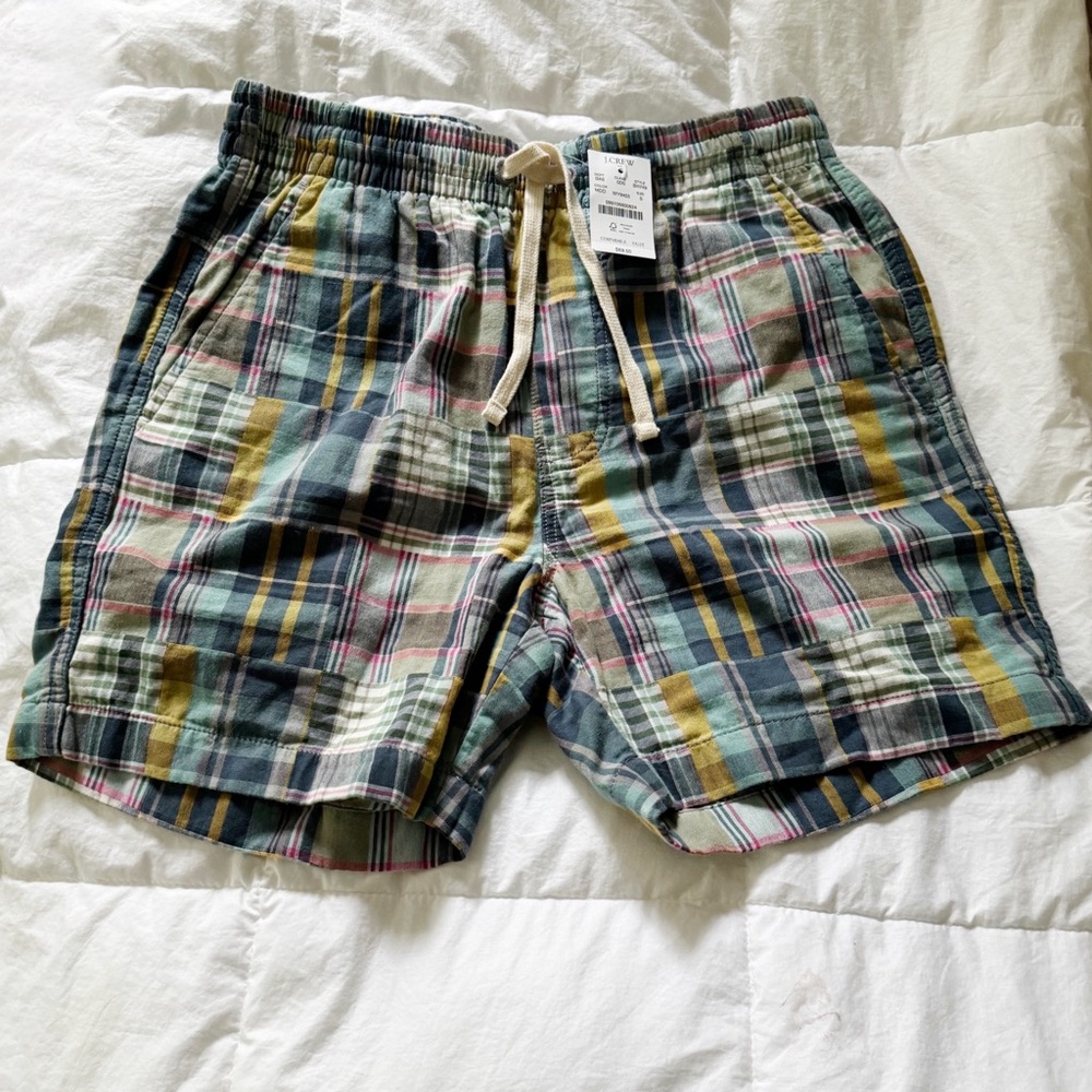 J. Crew Madras Shorts
